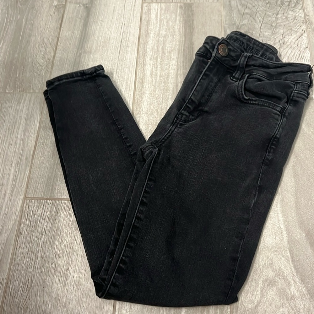 Black American Eagle jeans